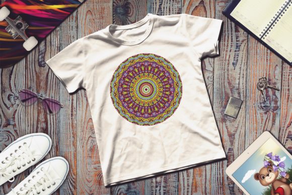 Download Mandala Background with Great Colors - Mandala Collection