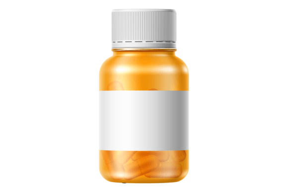 Download Pills Bottle Realistic Mockup. Blank Bra - Premium Resources