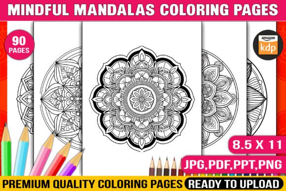 Download 90 Mindful Mandalas Coloring Pages - Mandala Collection