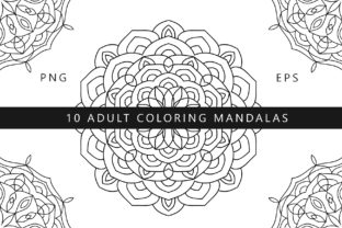 Download 10 Adult Coloring Mandalas - Mandala Collection