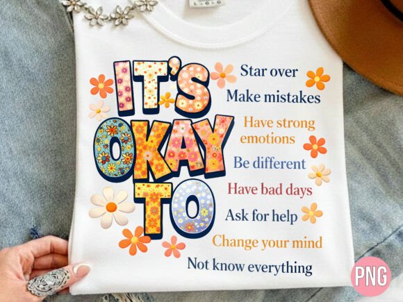 Download Its Okay to Retro Mental Health PNG - Health Collection